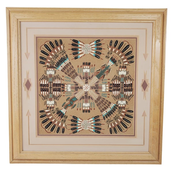 Navajo Sand Painting Etsy