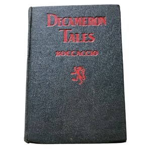 Boccaccio, Giovanni DECAMERON TALES With Introduction and Notes 5th Edition 1928