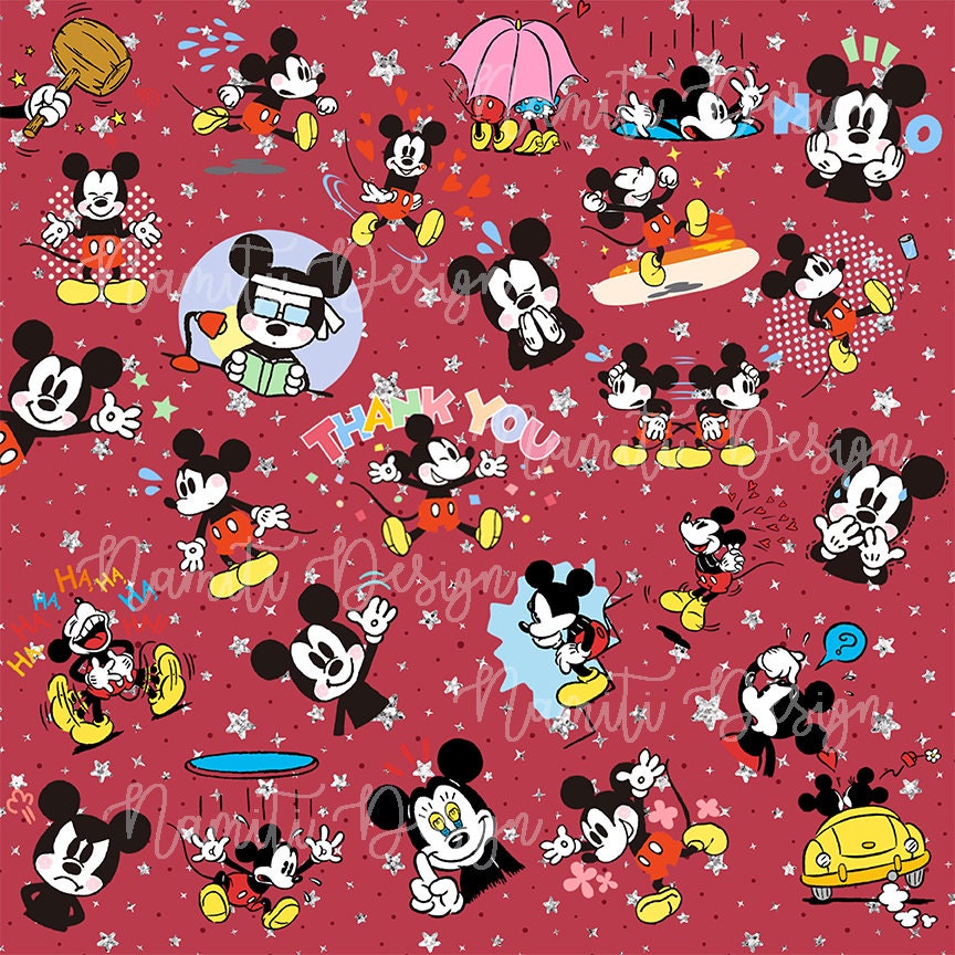 Mouse Digital Papers Patterns Jpeg - Etsy