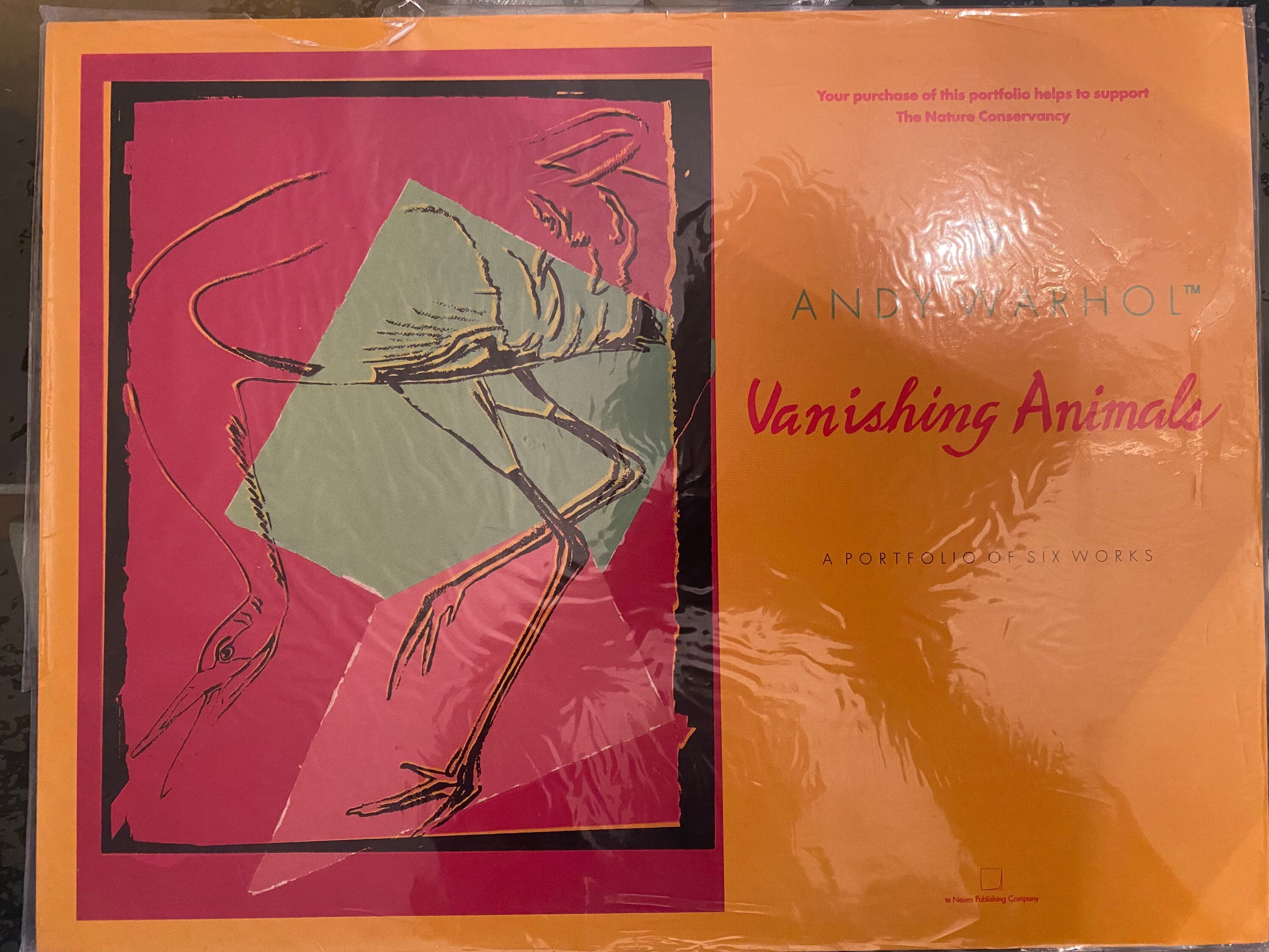 Andy Warhol Pop Art: A Portfolio of Six Works 6 Prints RARE
