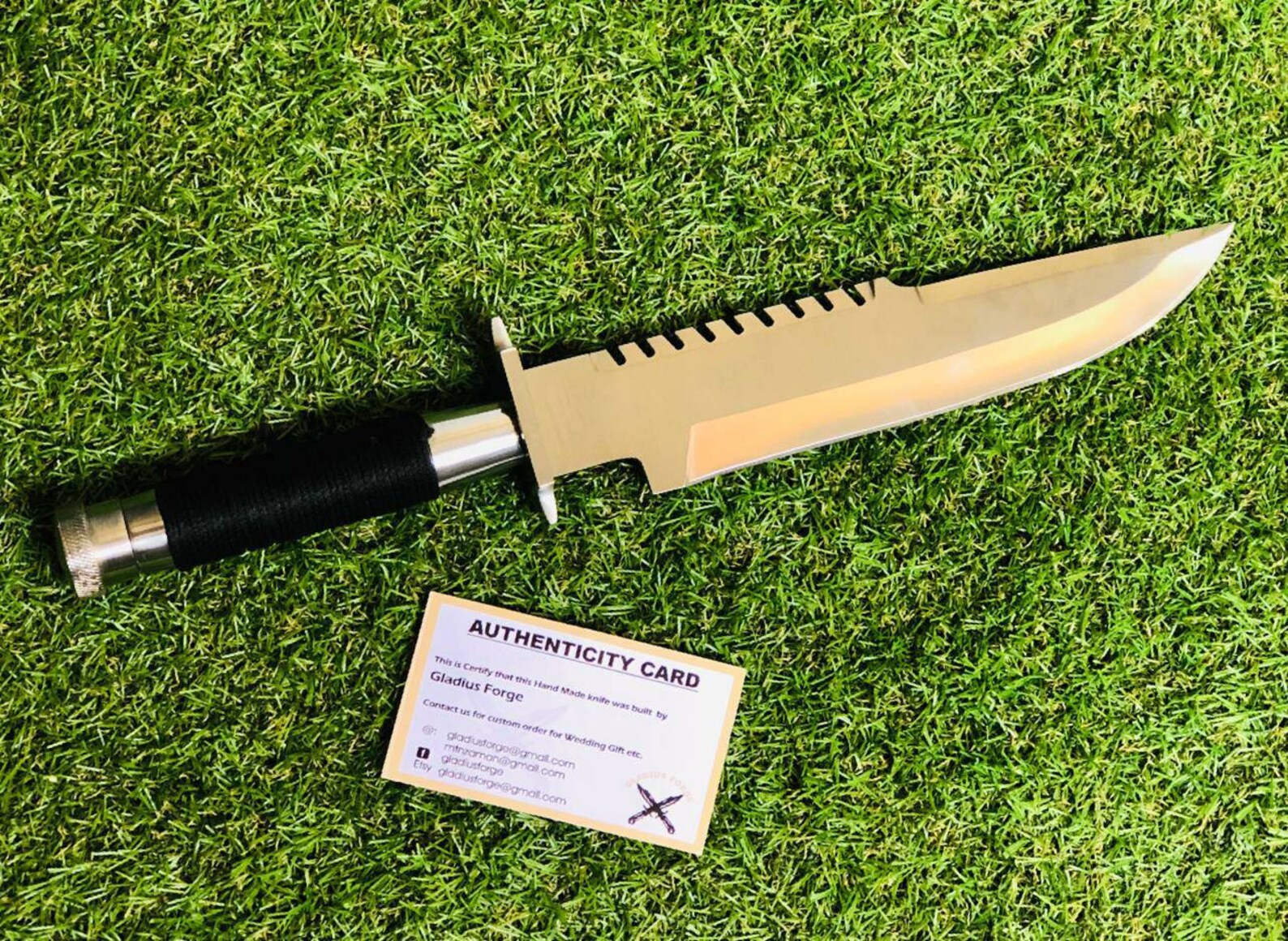 Commando Knife/Bowie Knife/Hunting Knife/Movie Replica Knife/ Etsy