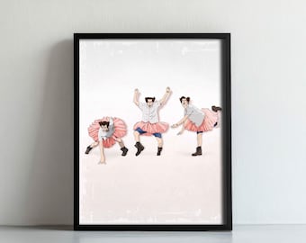 Ace Ventura Tutu Art Print | Multiple / Custom Sizes | Jim Carrey | 90s Movie Poster
