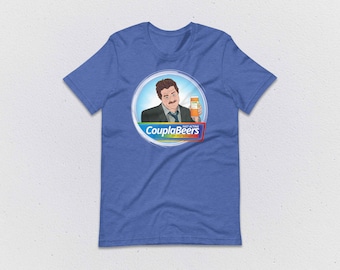 Shane Gillis CouplaBeers Unisex T-Shirt - Bella Canvas 3001 - Multiple Sizes / Colors