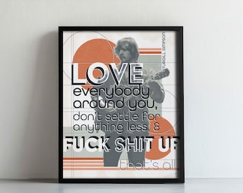 Sturgill Simpson Art Print - Multiple / Custom Sizes - Country Music Poster