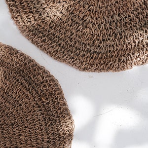 Natural Handwoven Straw Placemats - Made in Bali