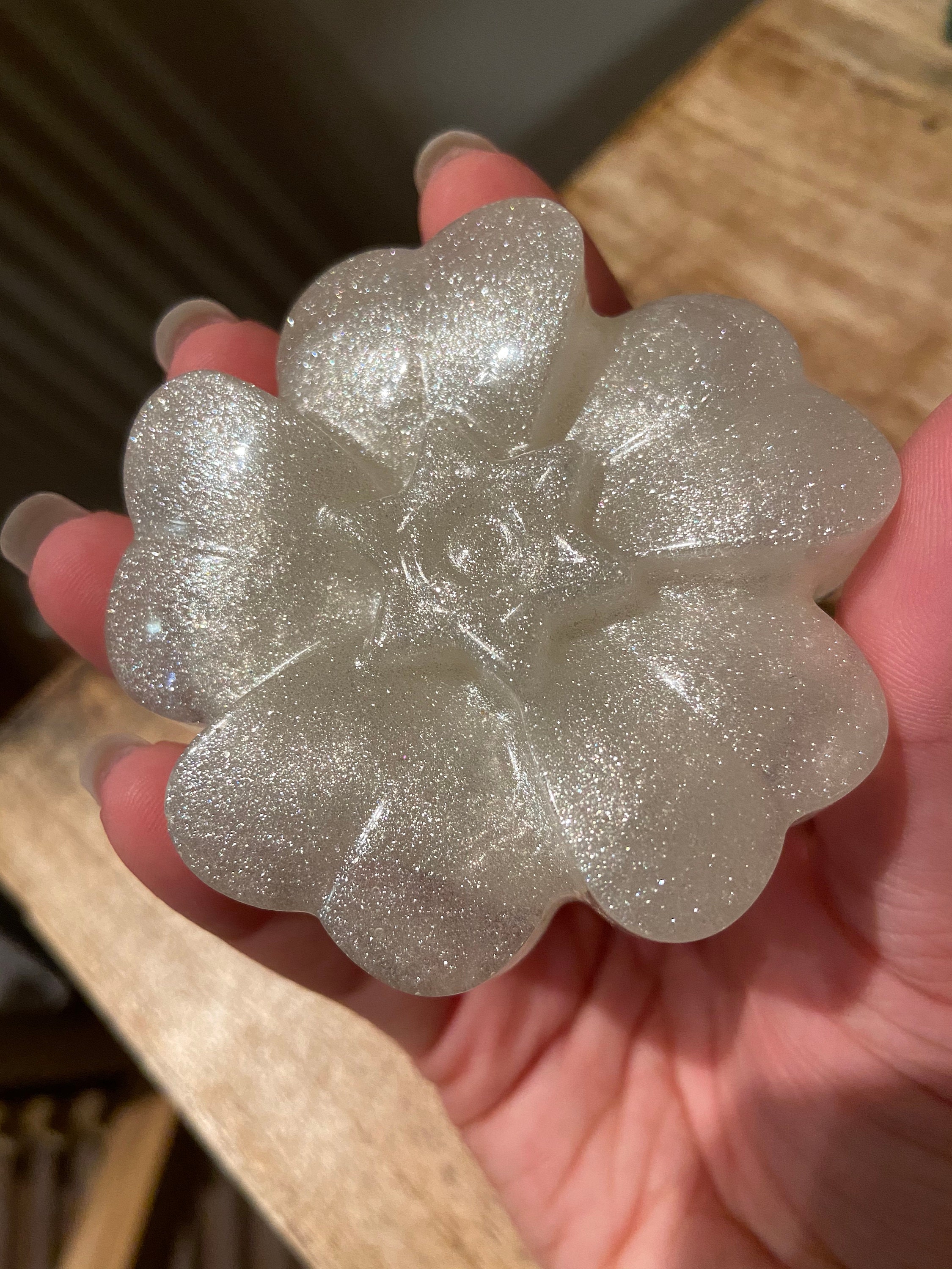 Custom Flower Pocket Mirror Custom resin mirror Resin Etsy