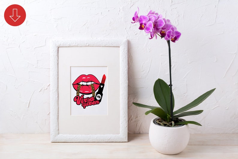 Virgo Lips With Chain Svg,virgo Lips Stick Svg,virgo Queen Lips Svg,virgo Queen Svg,virgo Zodiac ...