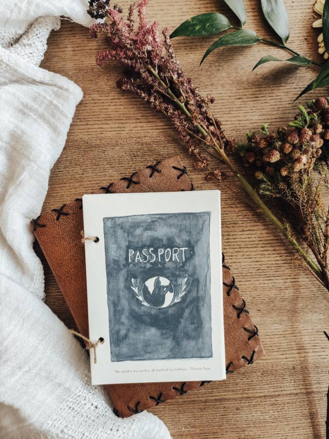 Printable Passport Digital Download Watercolor Design - Etsy