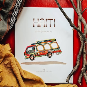 Haiti Country Unit | Digital Download, Haiti, Caribbean, geography, homeschool, teacher resources, country study