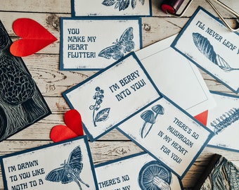 Nature Valentines Day Cards | Digital Item - print directly at home!