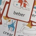 Spanish Verb Flashcards | Digital Download, Flashcards, Language ...