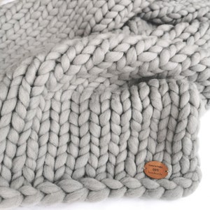 Couverture bébé Couverture enfant 100% MÉRINOS Couverture en laine Tricotée en Allemagne à partir de pure laine certifiée européenne Fabriqué à la main en Bavière : image 3