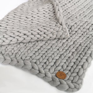 Couverture bébé Couverture enfant 100% MÉRINOS Couverture en laine Tricotée en Allemagne à partir de pure laine certifiée européenne Fabriqué à la main en Bavière : image 4