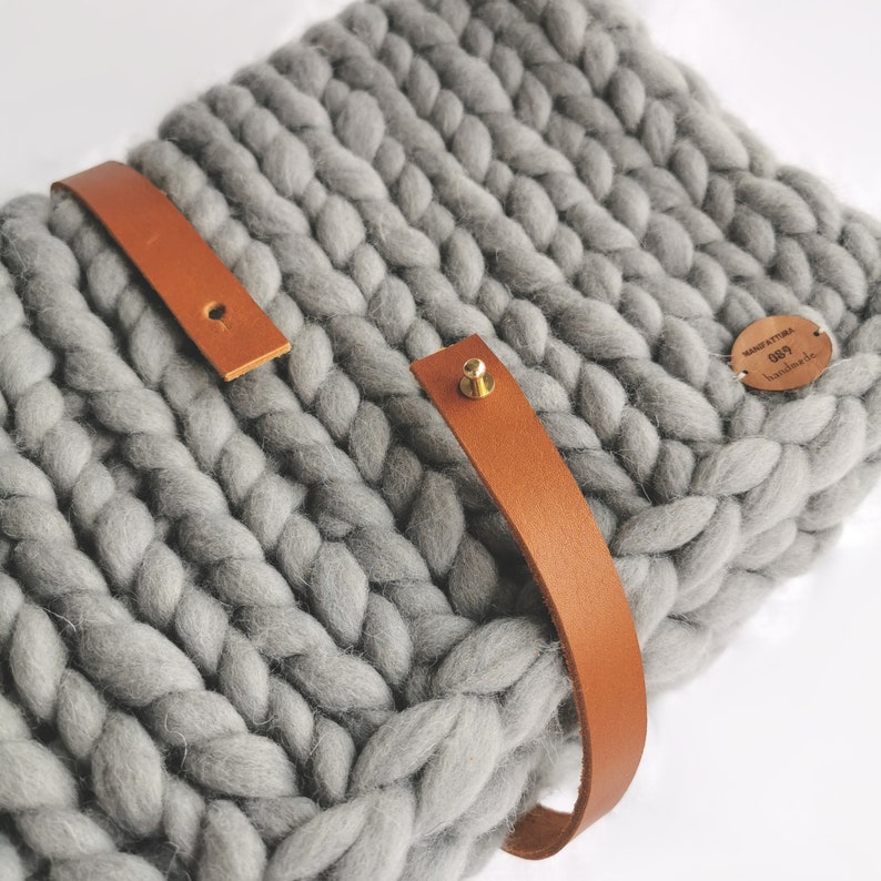 Couverture bébé Couverture enfant 100% MÉRINOS Couverture en laine Tricotée en Allemagne à partir de pure laine certifiée européenne Fabriqué à la main en Bavière : image 5