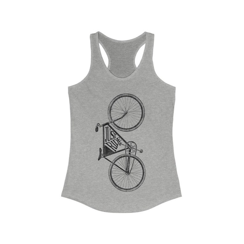 Bike Rider Tank Cycling Gift for Women Steampunk Bicycle - Etsy