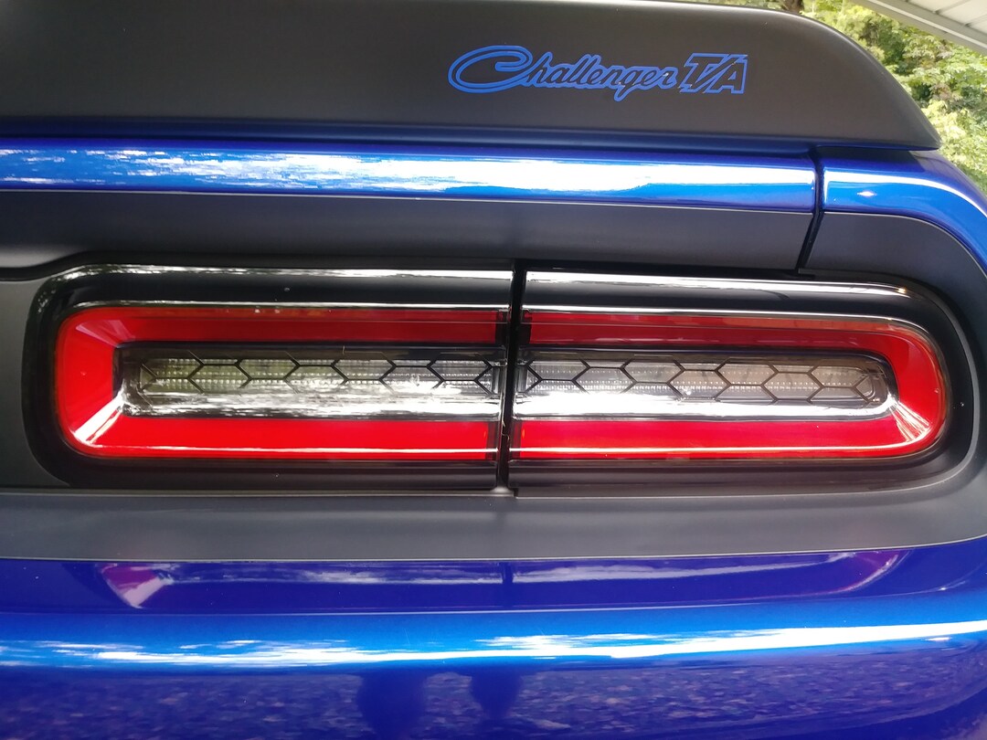 Challenger Taillight Decals Etsy
