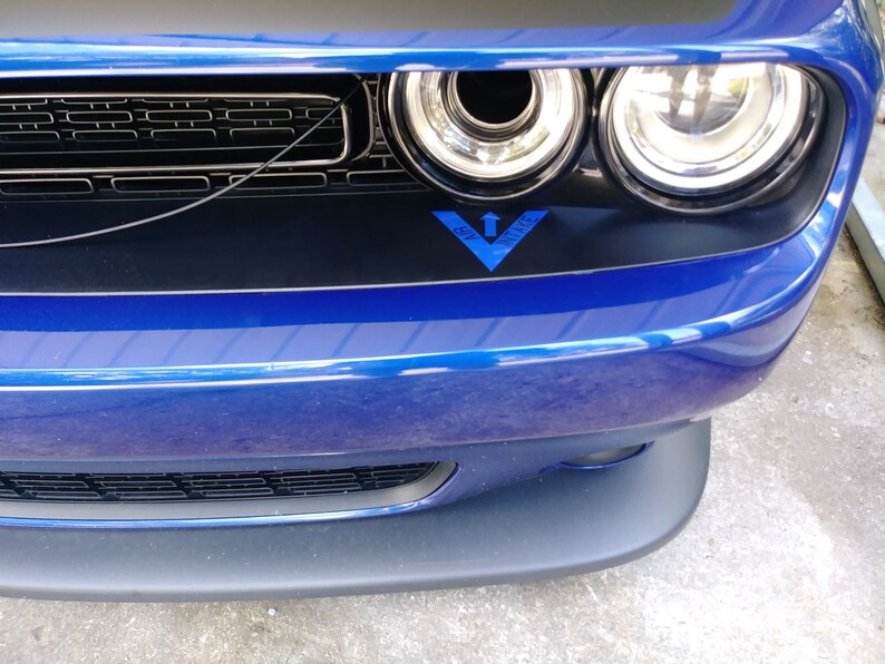 Challenger Air Intake Decals Etsy
