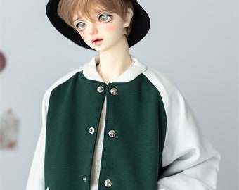 BJD in stock ID75 SD17 1/3 1/4 1/6 oversize baseball jacket