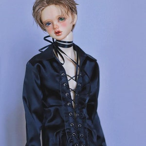 1/4 1/3 68cm 73cm 75cm preorder silky shirt BJD punk gothic outfit ID75 SD17 fid special 1/4