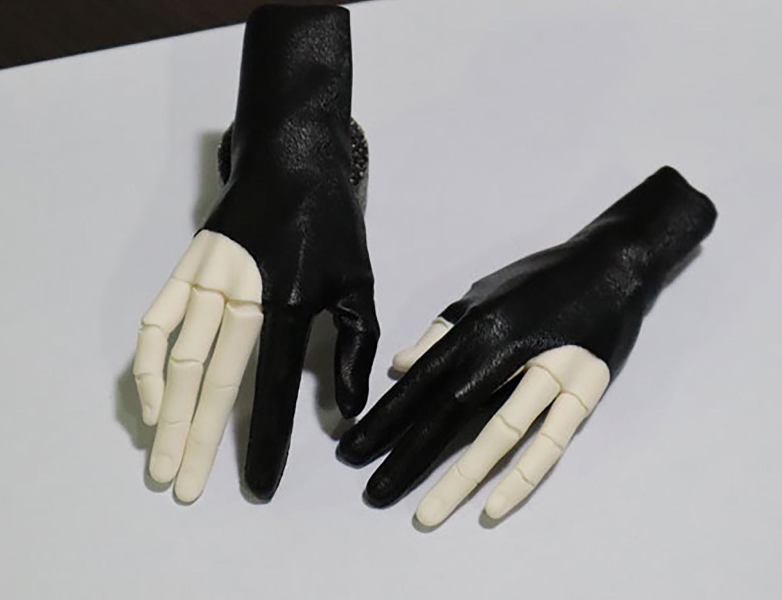 gyuki leather dress gloves BJD in stock ID75 SD17 PU motorcycle custom leather motorcycle gloves