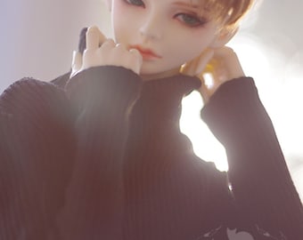 1/3 SD17 70cm in stock knitted turtleneck design sweater outfits BJD