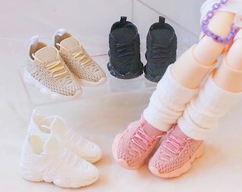 1/3 1/4 1/6 in stock knit sneakers bear sole sports shoes yosd msd mdd bjd dd