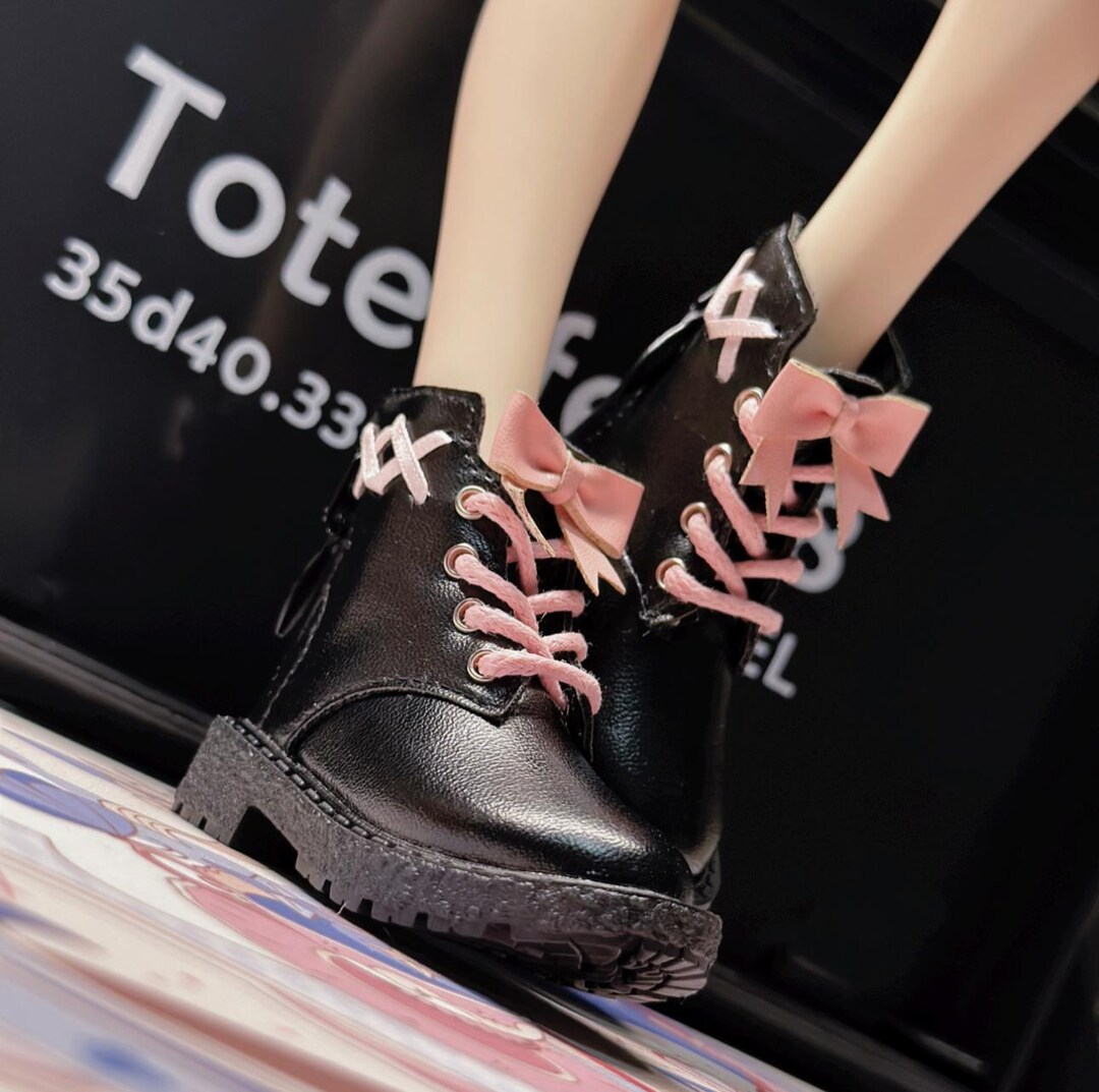 1/4 in Stock Boots Knot Ribbon Shoes BJD Asai Cd2 Msd Mdd Lolita - Etsy