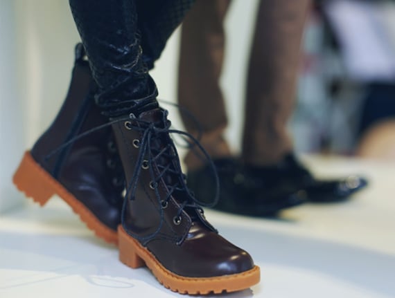 ID75 ssdf 1/4 in stock BJD Martin boots 5TH 1/3 SD17 MSD shoes black chocolate