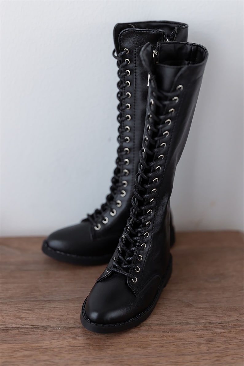 BJD 1/3 70cm ID75 in Stock Long Boots Black Shoes - Etsy