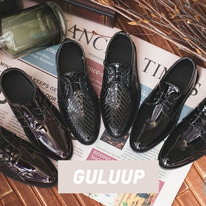 BJD HID/70cm/1/3 dress shoes suits in stock Python red wine patent