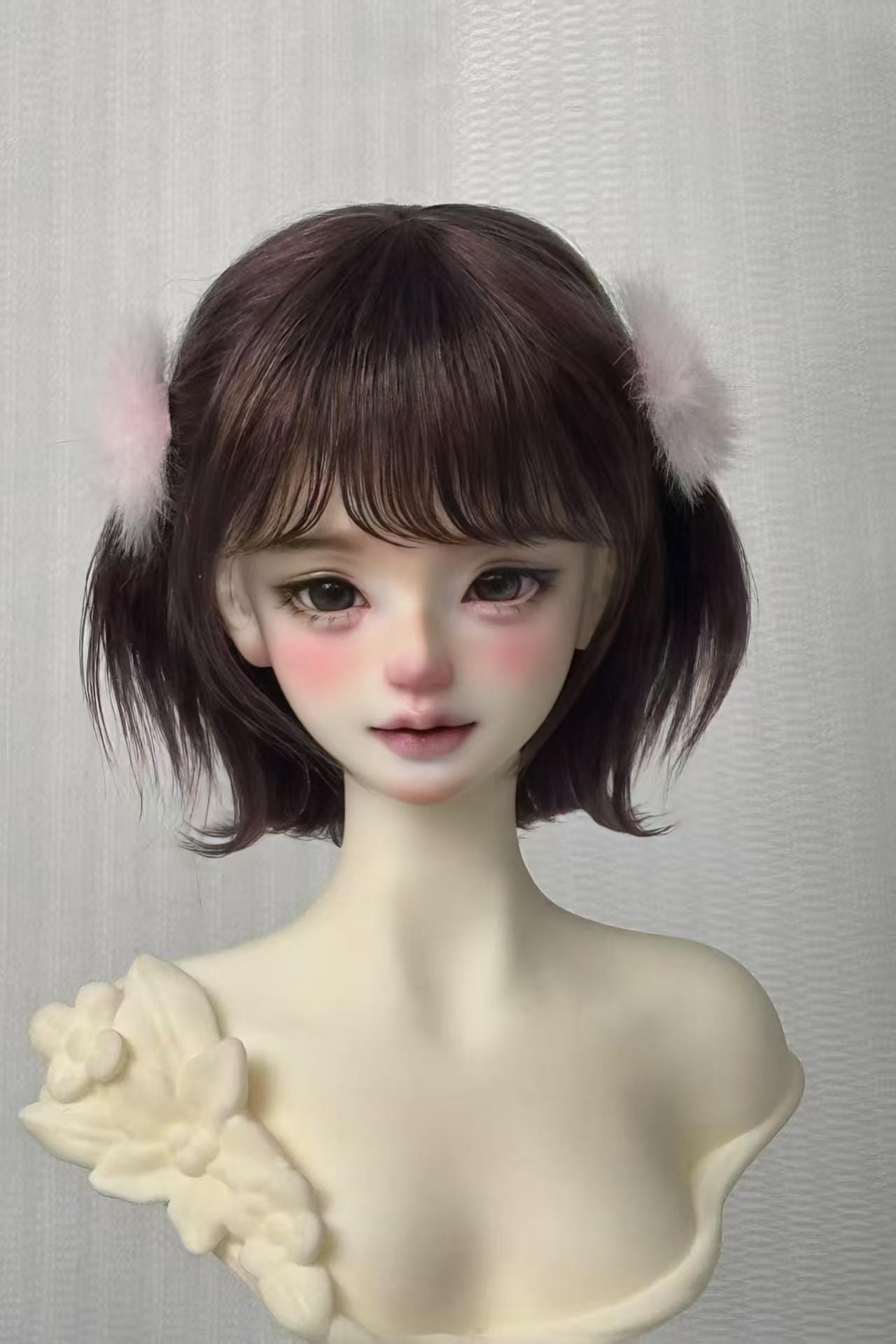 1/3 1/4 1/6 予約注文 ロシアのモヘア ピグテール ツインテール BJD