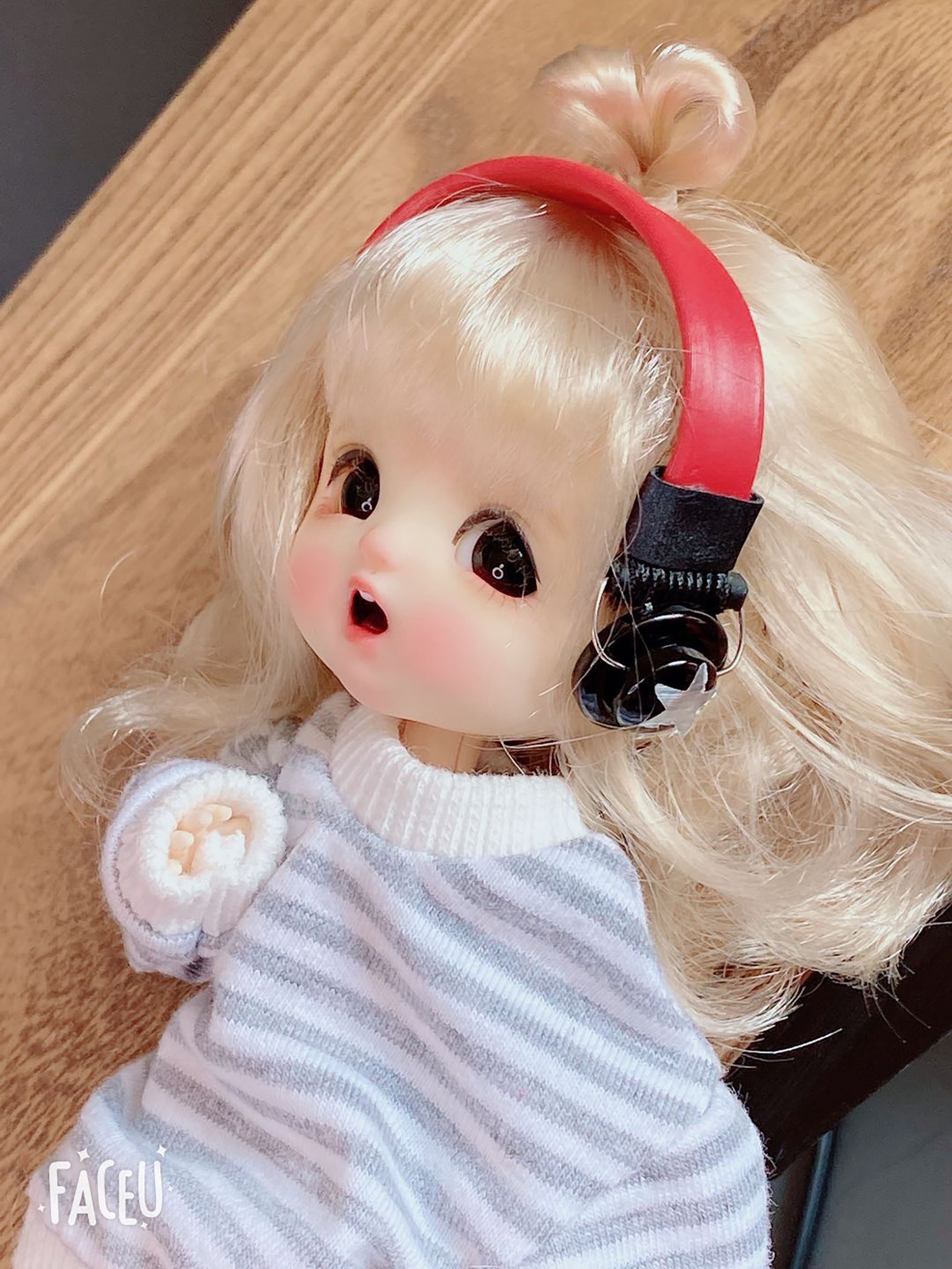 BJD ヘッドフォン 1/3 1/4 1/6 ob11 ブライス イヤホン ドール