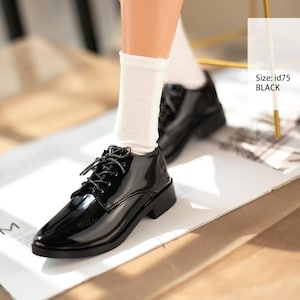 1/4 1/3 70cm 75cm in stock Tuxedo Dress Shoes  Dollshe ID75 SD13 EID HID classic suits accessories Patent/matt BJD