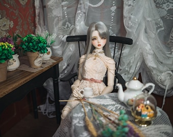 BJD 1/4 1/3 DY 予約販売 レースドレス / つば付き帽子 SID - Etsy 日本
