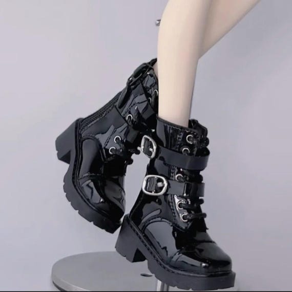 靴 Unknown - lace up design boots gimmick 靴 Unknown - lace up design boots gimmick Unknown - lace up design