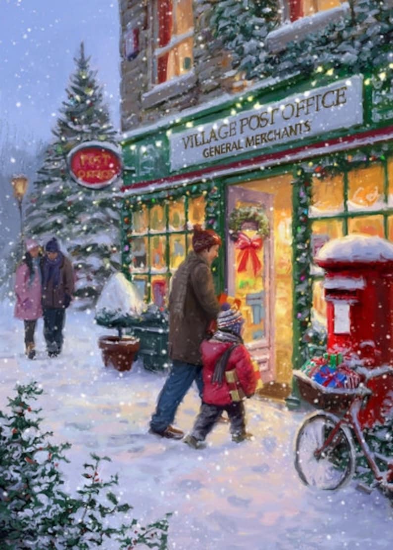 2022 Yarn Advent Calendars Vintage Christmas Theme Sock or Etsy