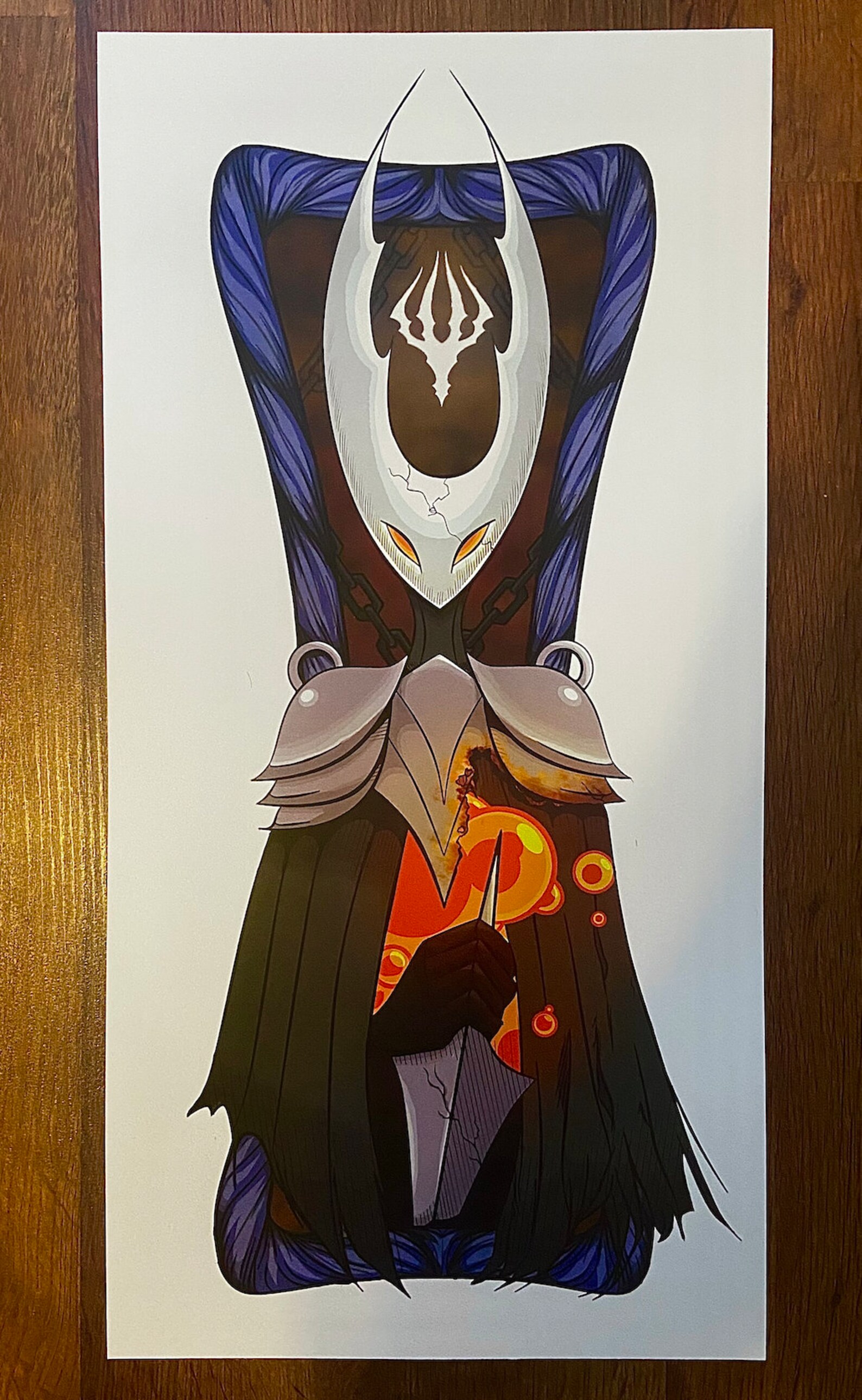 The Sealed Vessel Hollow Knight Print - Etsy