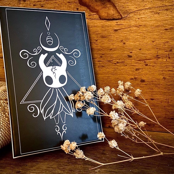 Hollow Knight Inspired Tarot Card Deck, 78 Cards with Deck Guide and Box