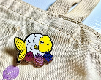 Pride Fins LGBT+ Hard Enamel Lapel Pins