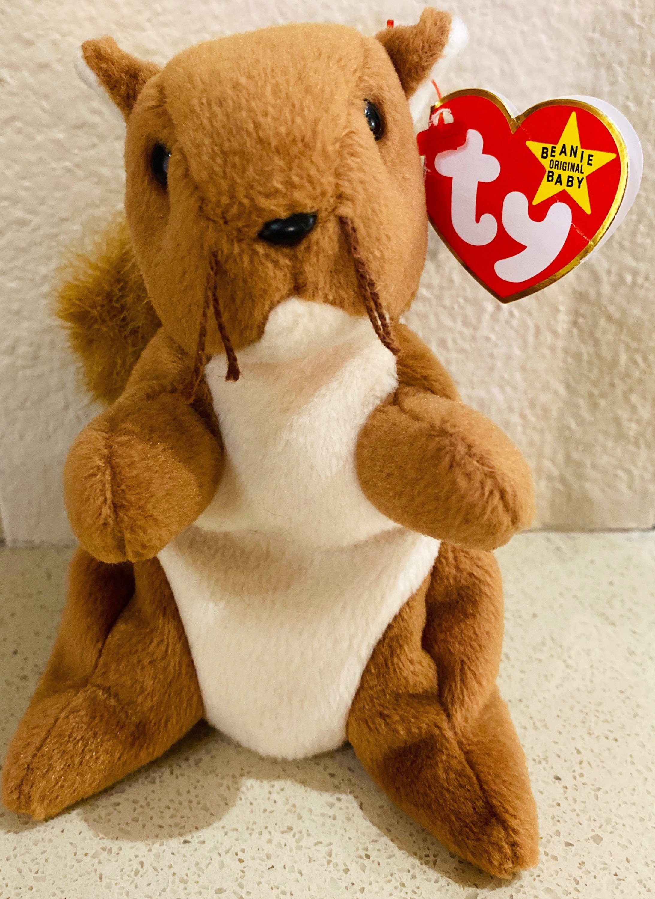 squirrel beanie baby