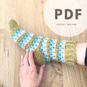 Crochet Sock Pattern | Trodos Socks