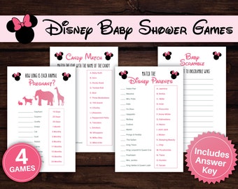 Juegos de Minnie Mouse Baby Shower