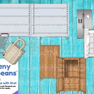 Let's Go to the Market! 35 Pc. Clipart Set JPG, PNG, Education, Child ...