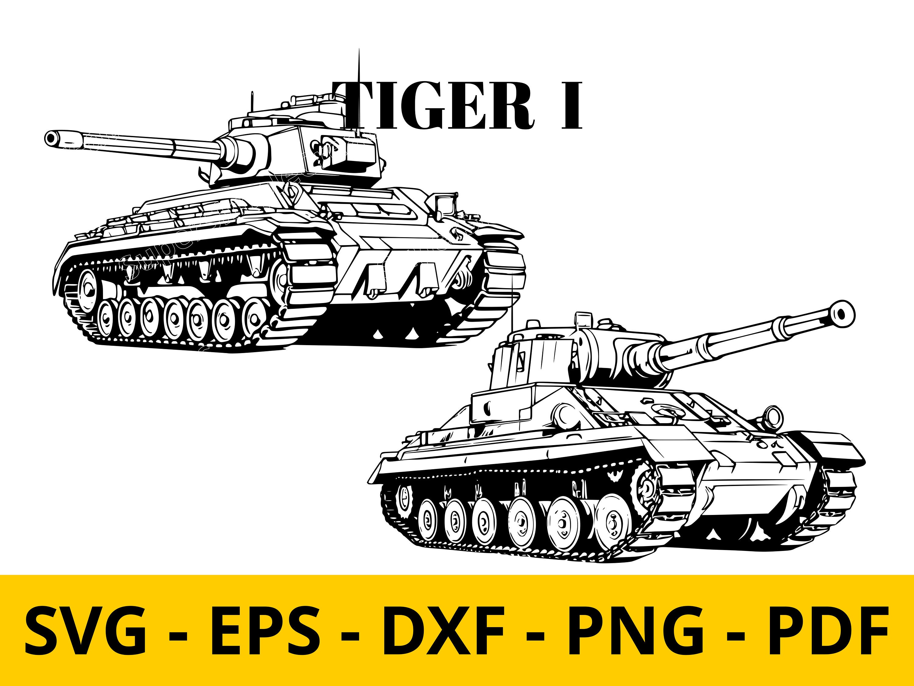 thumbnail image 2 of TWPUZZ 1/16 Scale German Tiger I Tank Decal - Number & Key Logo For Military Models 2 of 6