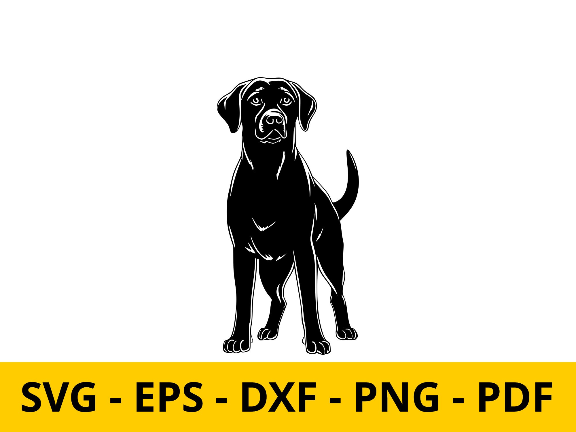 Labrador Retriever Svg Bundle Dog Breed K-9 Animal Canine Clipart ...