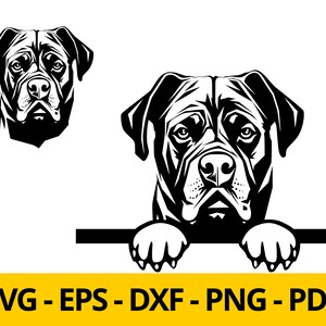 Cane Corso Puppy Planner Sticker Set - Adorable Dog-themed Decorations for Planners, Journals, and Scrapbooks SVG PNG PDF Dxf Eps