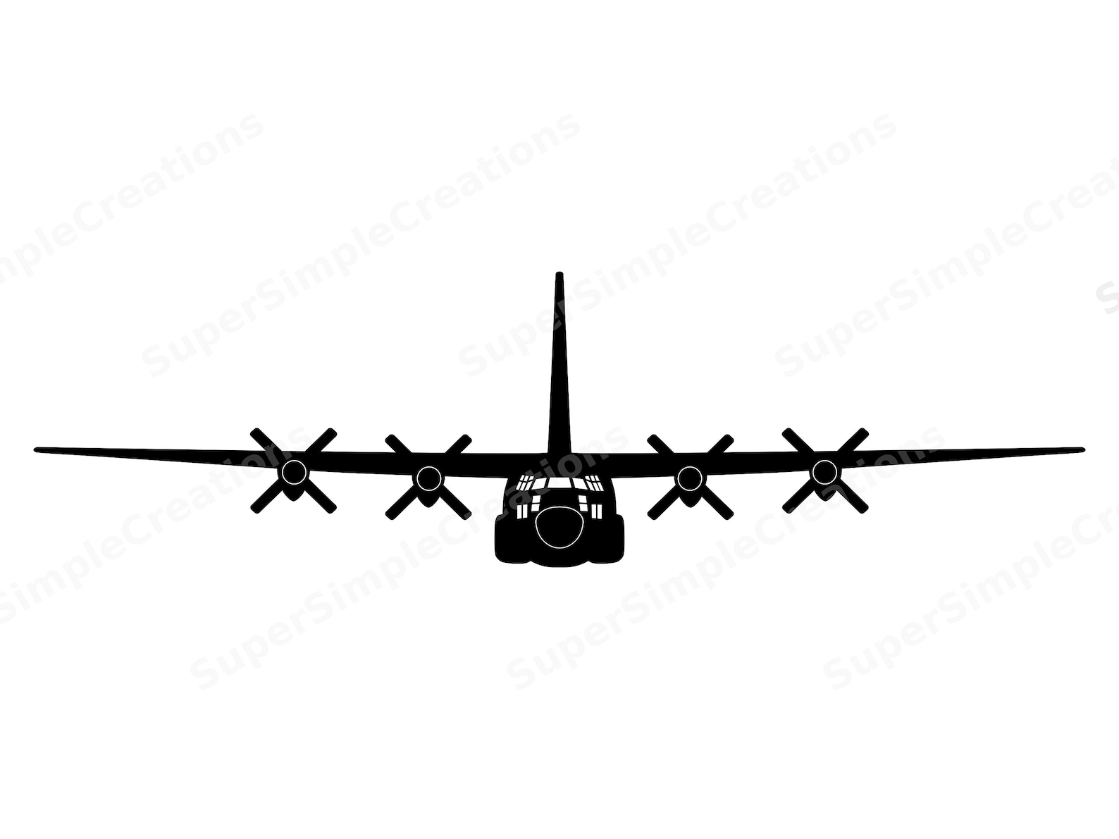 Lockheed Martin C 130 Hercules Clipart Plane Digital Download T lockheed-martin-c-130-hercules-clipart-plane-digital-download-t