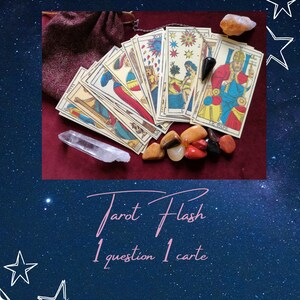Tirage de Tarot flash