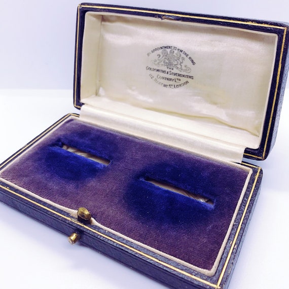 Antique Victorian Leather His & Hers Ring Box | We
