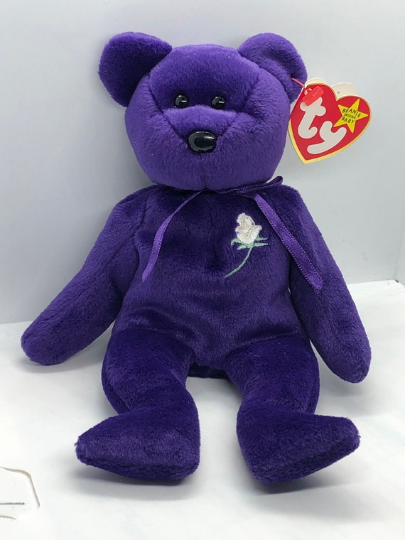 1997 Original Princess Diana Beanie Baby PE Pellets Made | Etsy